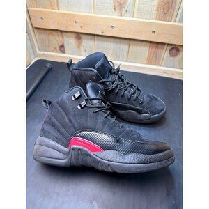 Nike Air Jordan 12 Retro GG Black Rush Pink Sneakers 7.5Y Youth Basketball Uni